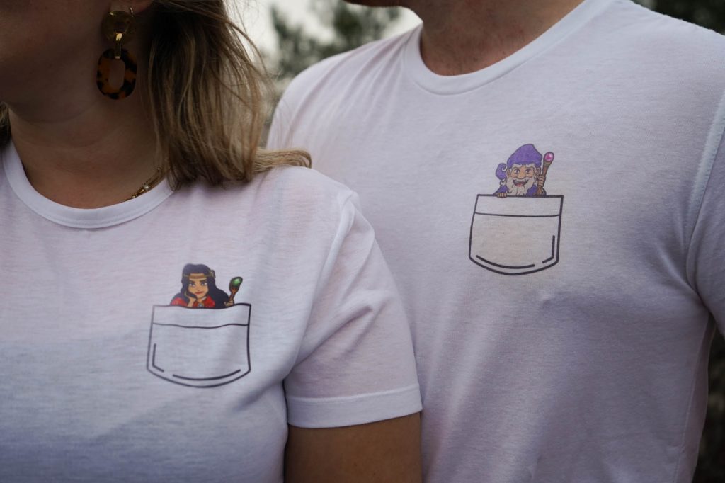 T-shirt – il et elle : Duo magique