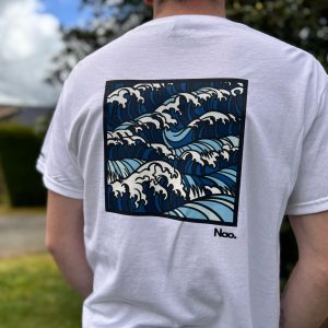 T-shirt - Vague de Kanagawa