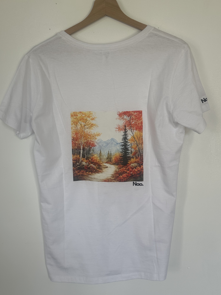 T-shirt - Brume d'Ambre Col V