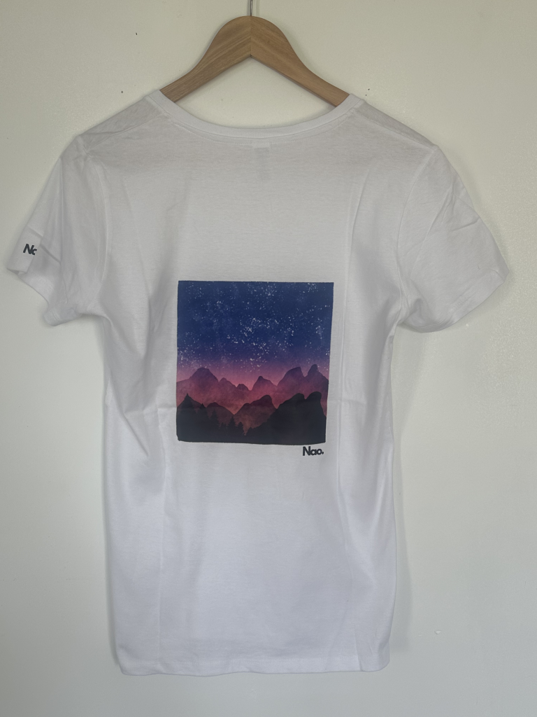 T-shirt - Nuit Polaire Col V